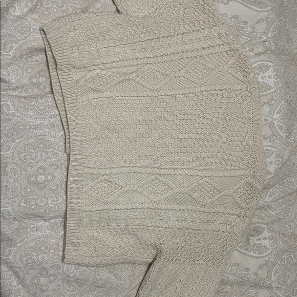 Dawes Cream Cable Knit Cardigan - Picture 7 of 9